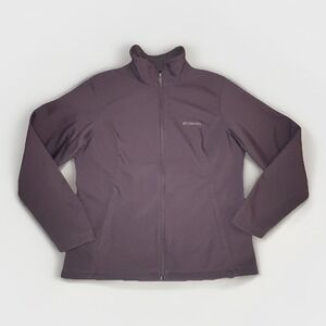 Columbia Women's Purple Kruser Ridge Full Zip Softshell Jacket WL5343 Size XL